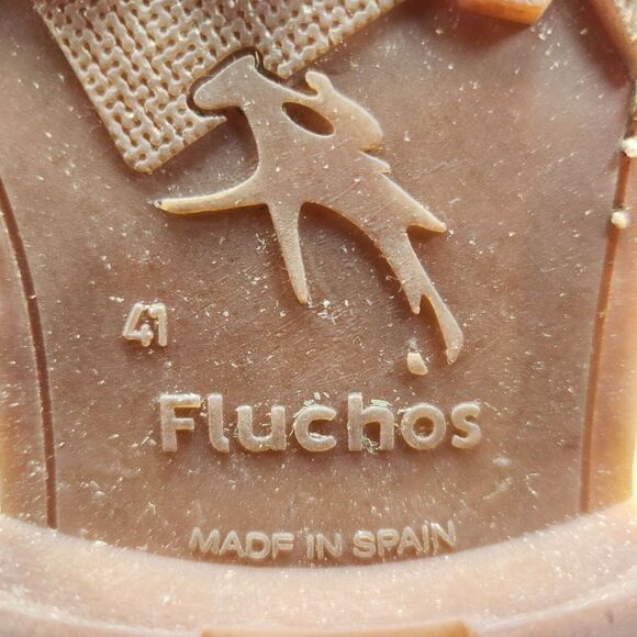 Fluchos Ankle Chukka Boots Men Sz 8 EU 41 Brown Distressed Leather Hipster Spain - Picture 11 of 11